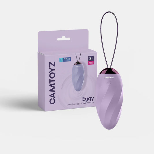 Eggy Camtoyz Vibrating Egg - Purple CT-JVB-1142E