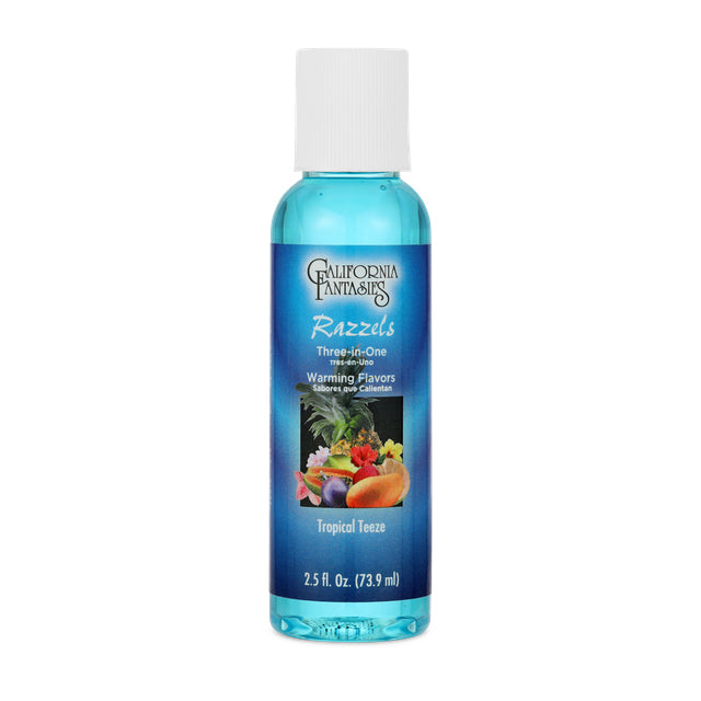 Razzels Warming Lubricant - Tropical Teeze - 2 Oz. Bottle