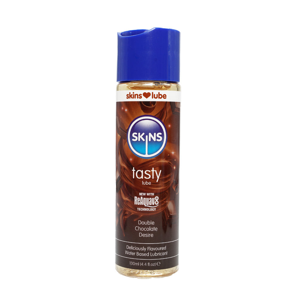 Skins Double Chocolate Water Based Lubricant 4.4oz CC-SKLUBDC4