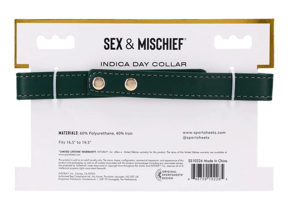 Indica Day Collar - Green