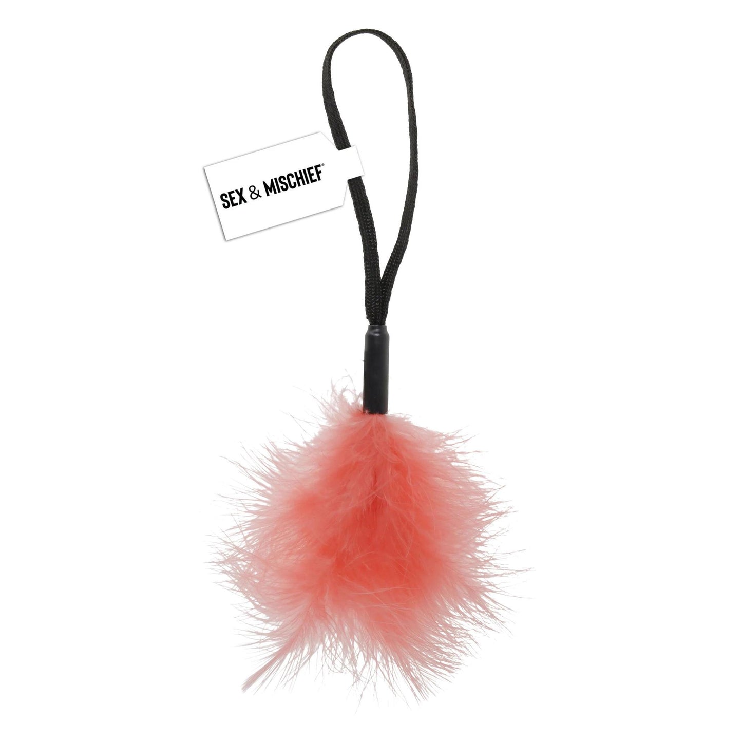 Peach Wrist Feather Tickler