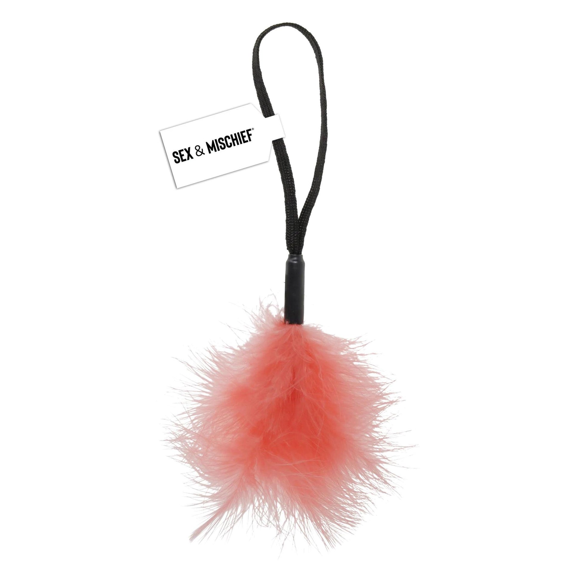 Peach Wrist Feather Tickler