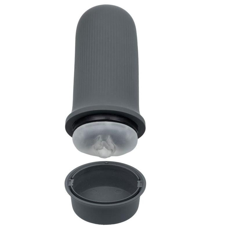 Milk Master Grip-N-Stroke Pussy - Grey SE5550053