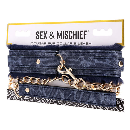 Cougar Fur Collar and Leash