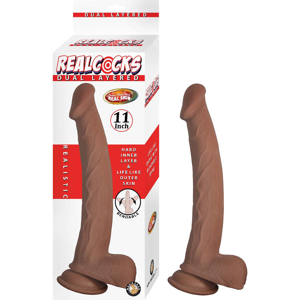 Realcocks Dual Layered 11" - Brown