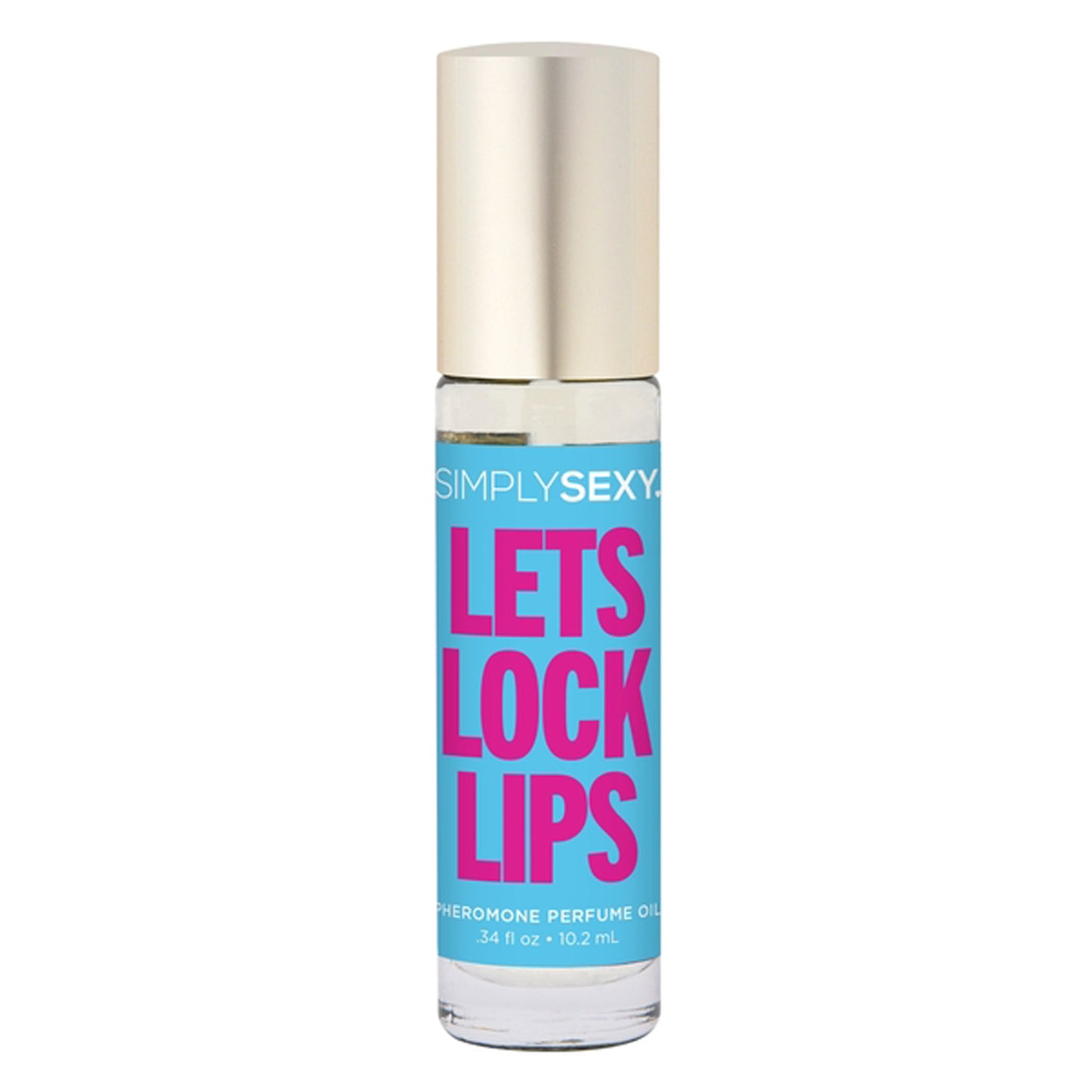 \"Simply Sexy Pheromone Perfume Oil Lets Lock Lips Roll on .34 Oz SSY4002-10\"