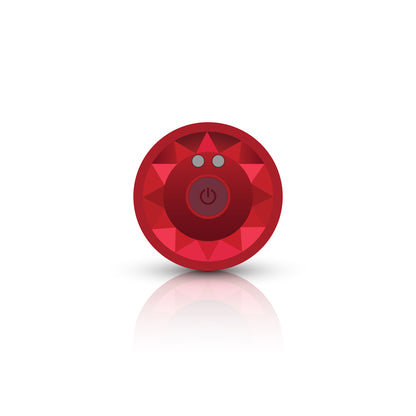 Vibrating Red Metal Remote Plug - Lg