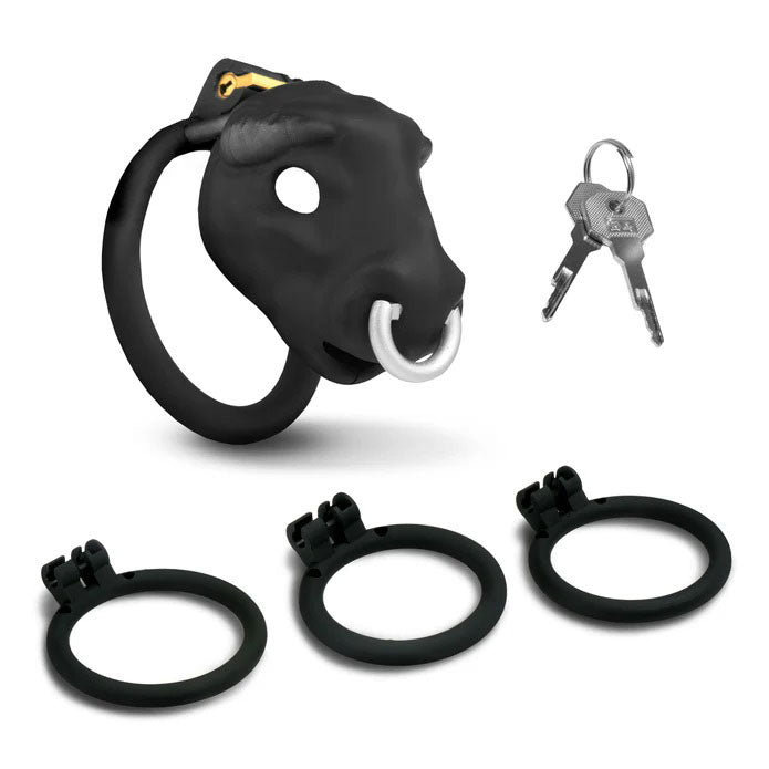 Bull Chastity Cage - Black MS-AH664-BLACK