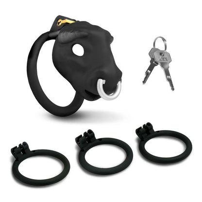 Bull Chastity Cage - Black MS-AH664-BLACK
