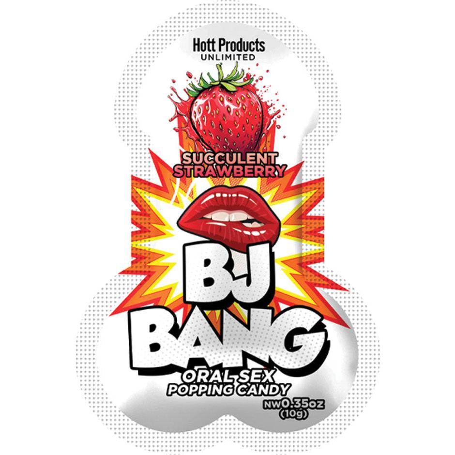 Bj Bang - Oral Sex Popping Candy - Strawberry 10gm HTP3596