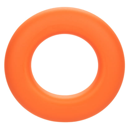 \"Alpha Liquid Silicone Prolong Large Ring - Orange SE1491552\"