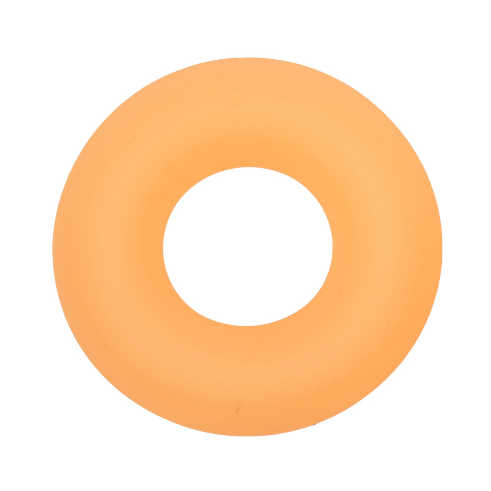 \"Alpha Glow-in-the-Dark Liquid Silicone Prolong Medium Ring - Orange SE1491532\"