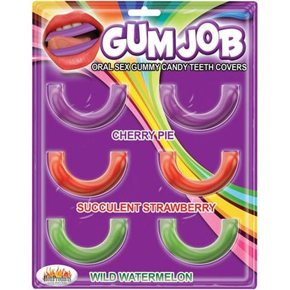 \"Gum Job Oral Sex Candy Teeth Covers 6 Pack HTP2855\"