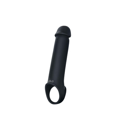 \"Zolo Vibrating Penis Extender - Black X-ZO-6072\"