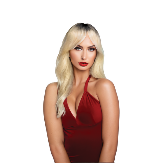 Margot Premium Stylable Wig - Blonde / Black X-PW8064