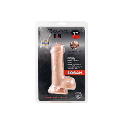 Raw Dildo Ultra Realistic Logan - Light