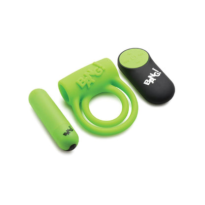 \"Glow in the Dark Cock Ring - Green BNG-AH460\"