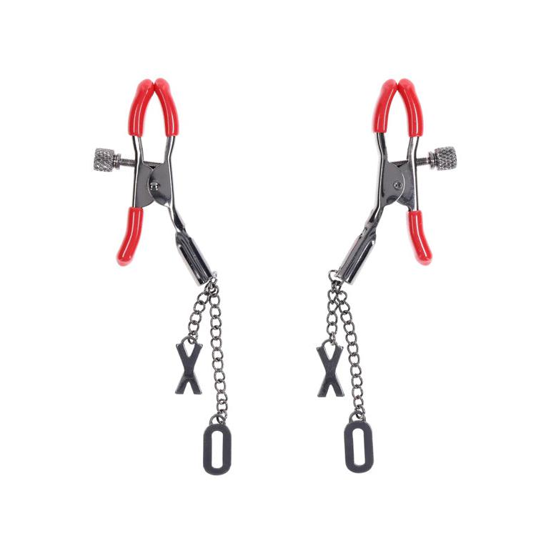 eX's and Oh's Nipple Clamps SS09983