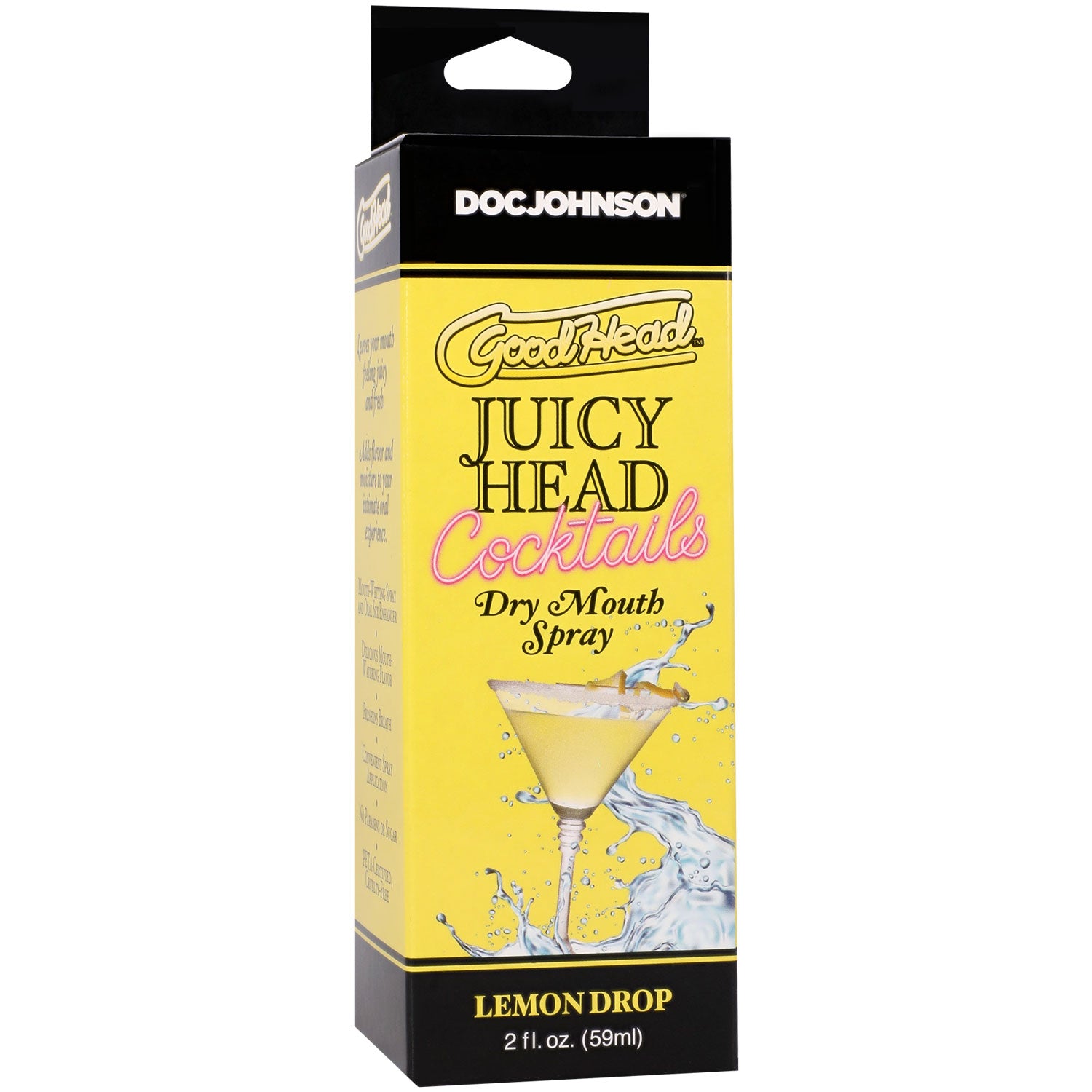 Goodhead - Juicy Head - Cocktails Dry Mouth Spray Lemon Drop - 2oz
