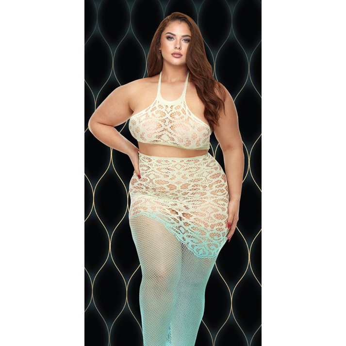 Green Goddess 2 Piece Set - Q X-LC130-X