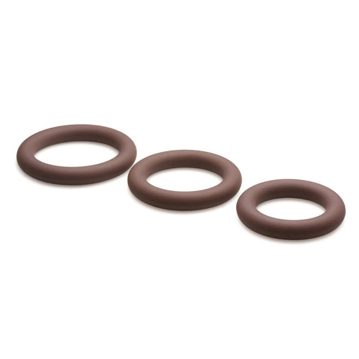 Jock Silicone Cock Ring Set in - Dark CN-09-0954-11