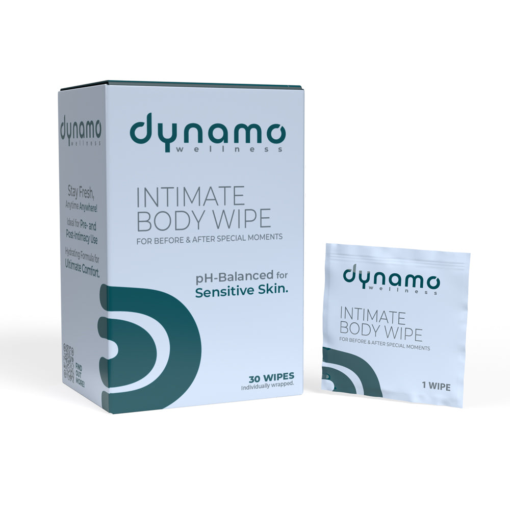 Dynamo Wellness Intimate Body Wipe - 30 Pack SO-DWIW-30