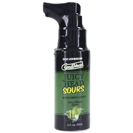 \"Goodhead - Juicy Head - Dry Mouth Spray - Sour Green Apple - 2 Oz DJ1363-04-BX\"