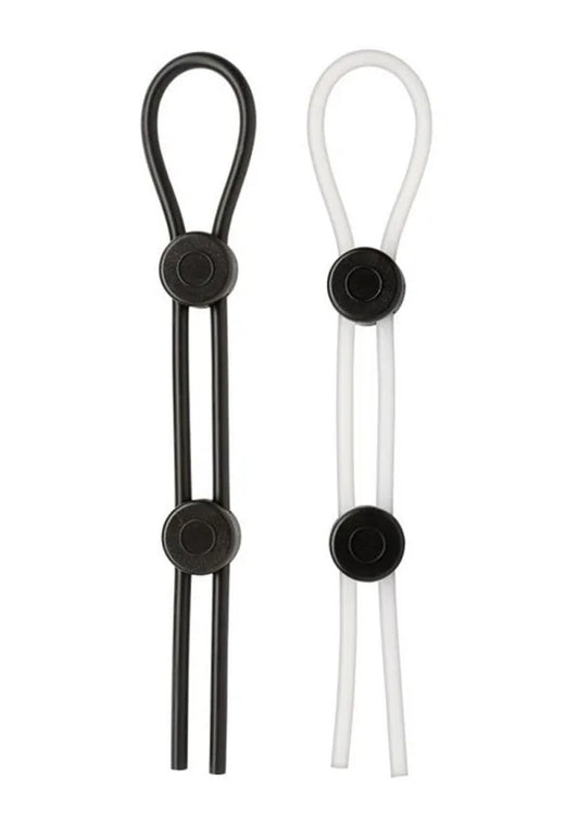 Cloud 9 Pro Sensual XL Cock Ring 2-Pack - Black/white WTC85224