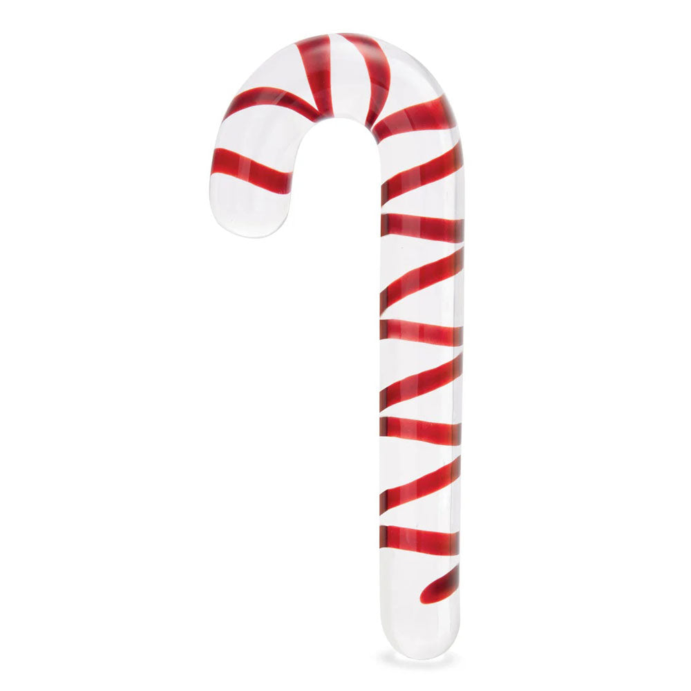 Candy Cane Dream 7.5 Glass Dildo GLAS-173