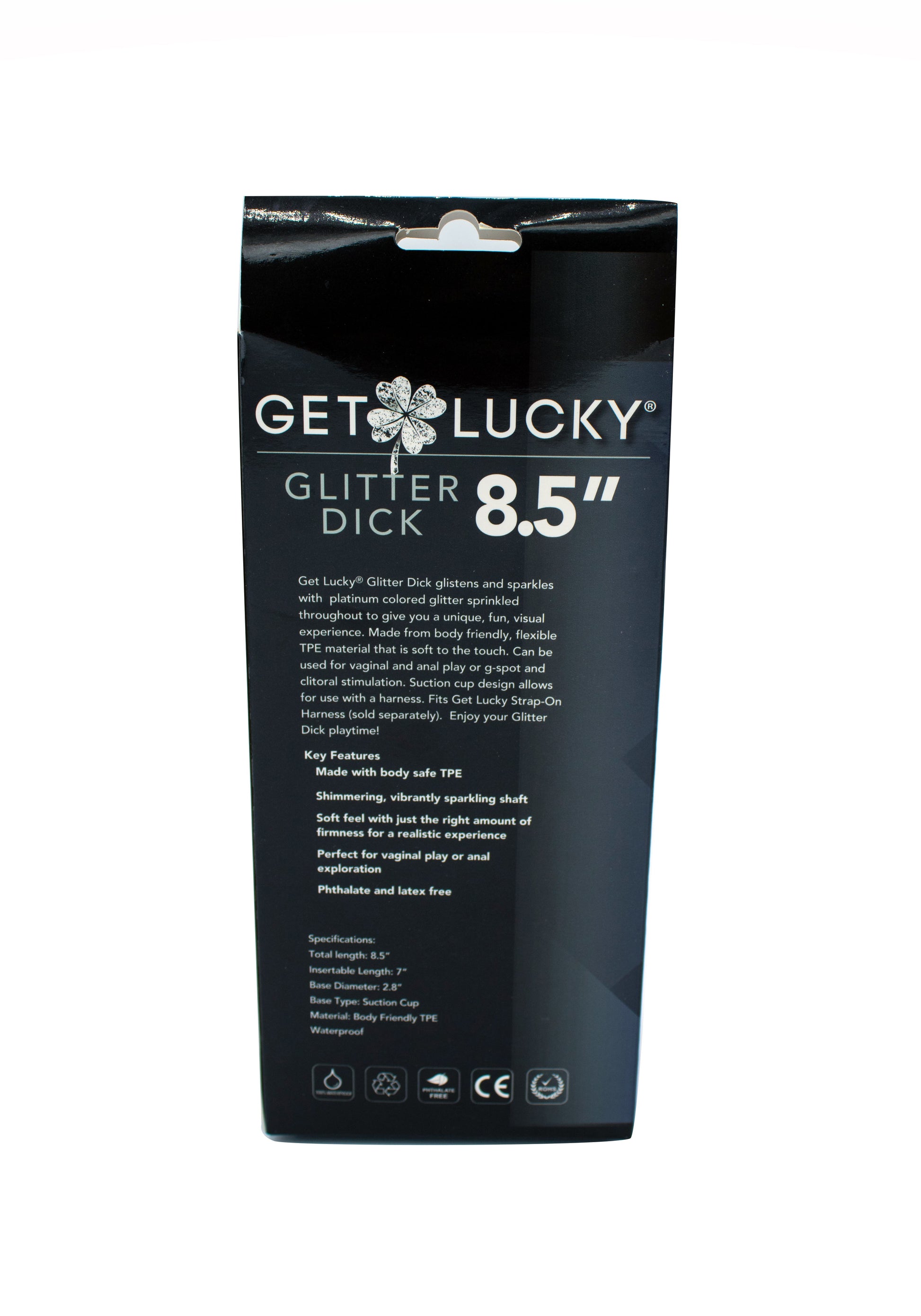 Glitter Dick Dildo 8.5