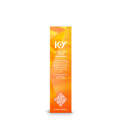 K-Y Warming Liquid 2.5 Oz Bottle