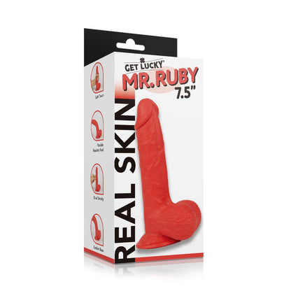 Mr. Ruby 7.5 Dildo