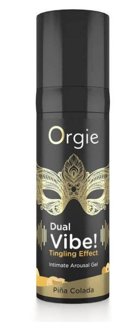 Dual Vibe Pina Colada Kissable Liquid Vibrator - 15ml CC-OG-17311