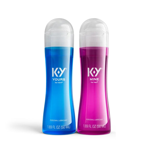 Ky Yours and Mine 3oz Couples Lubricant Set PM99416