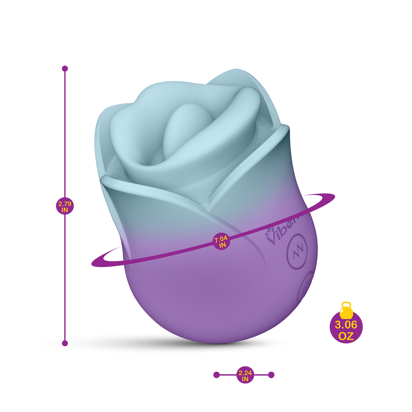 (Presale Only) - Succubus Vibrating Kissing Rose - Pixie Dust