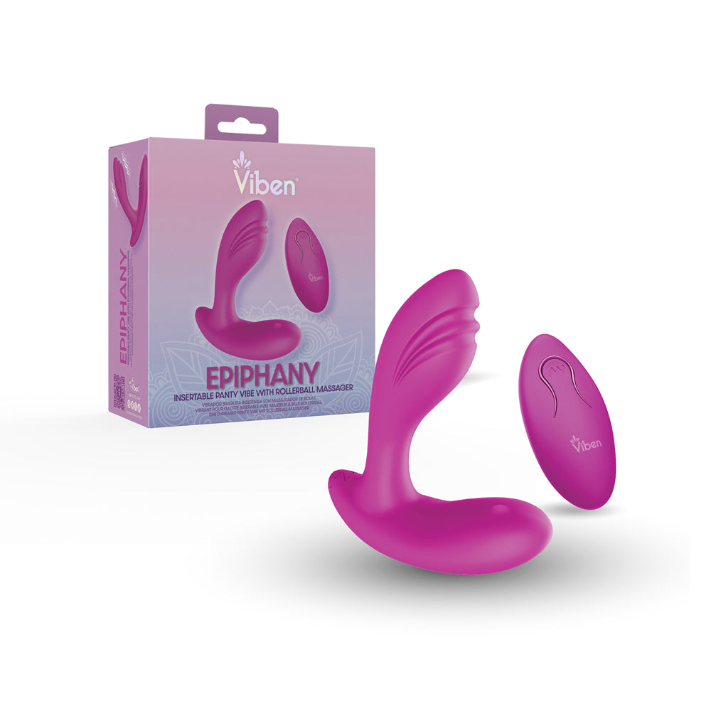Epiphany Clitoral Rollerball Panty Vibe - Berry