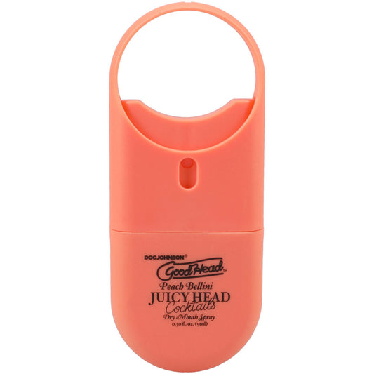 Goodhead Juicy Head Cocktails Dry Mouth Spray to-Go - Peach Bellini DJ1363-64-CD