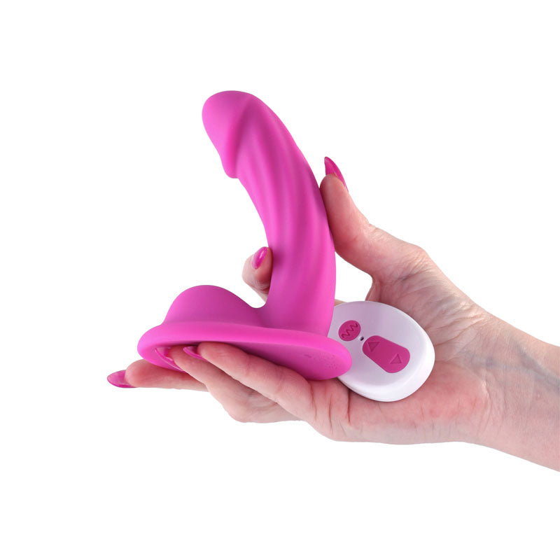 Colours Curve Vibrating 5" Dildo - Pink