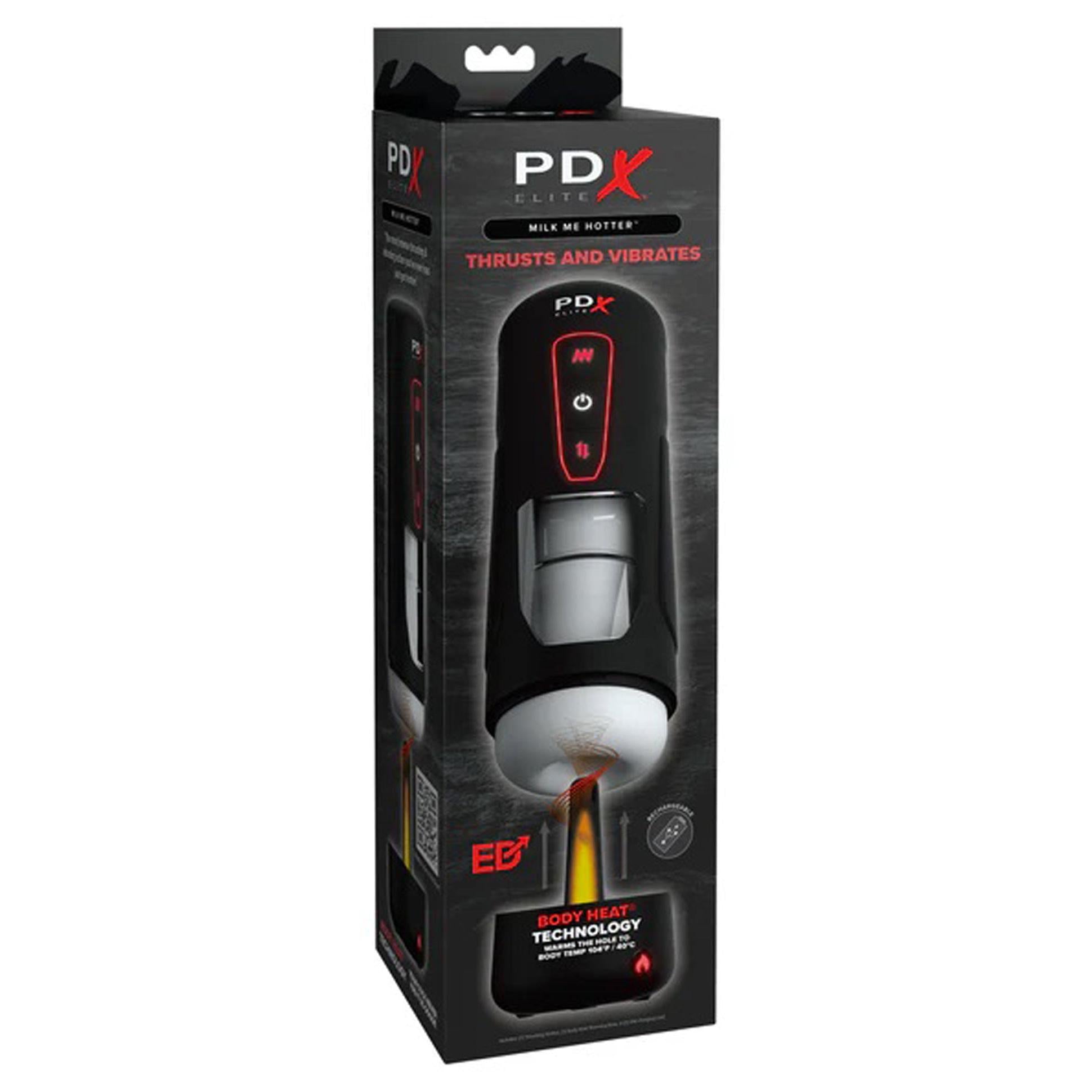 Pdx Elite Milk Me Hotter - Black PDRD550-23