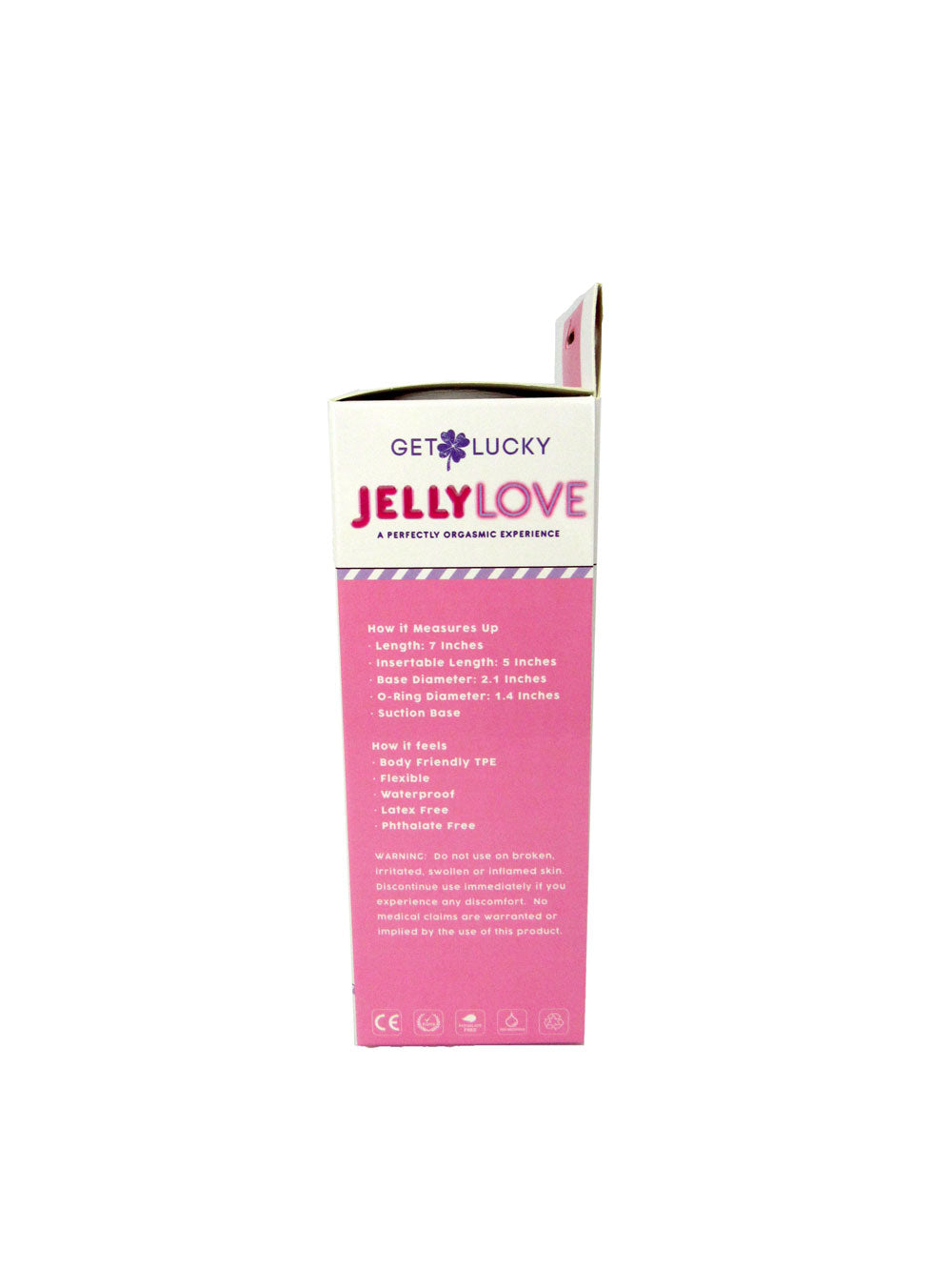 Jelly Love 7" Dildo - Pink