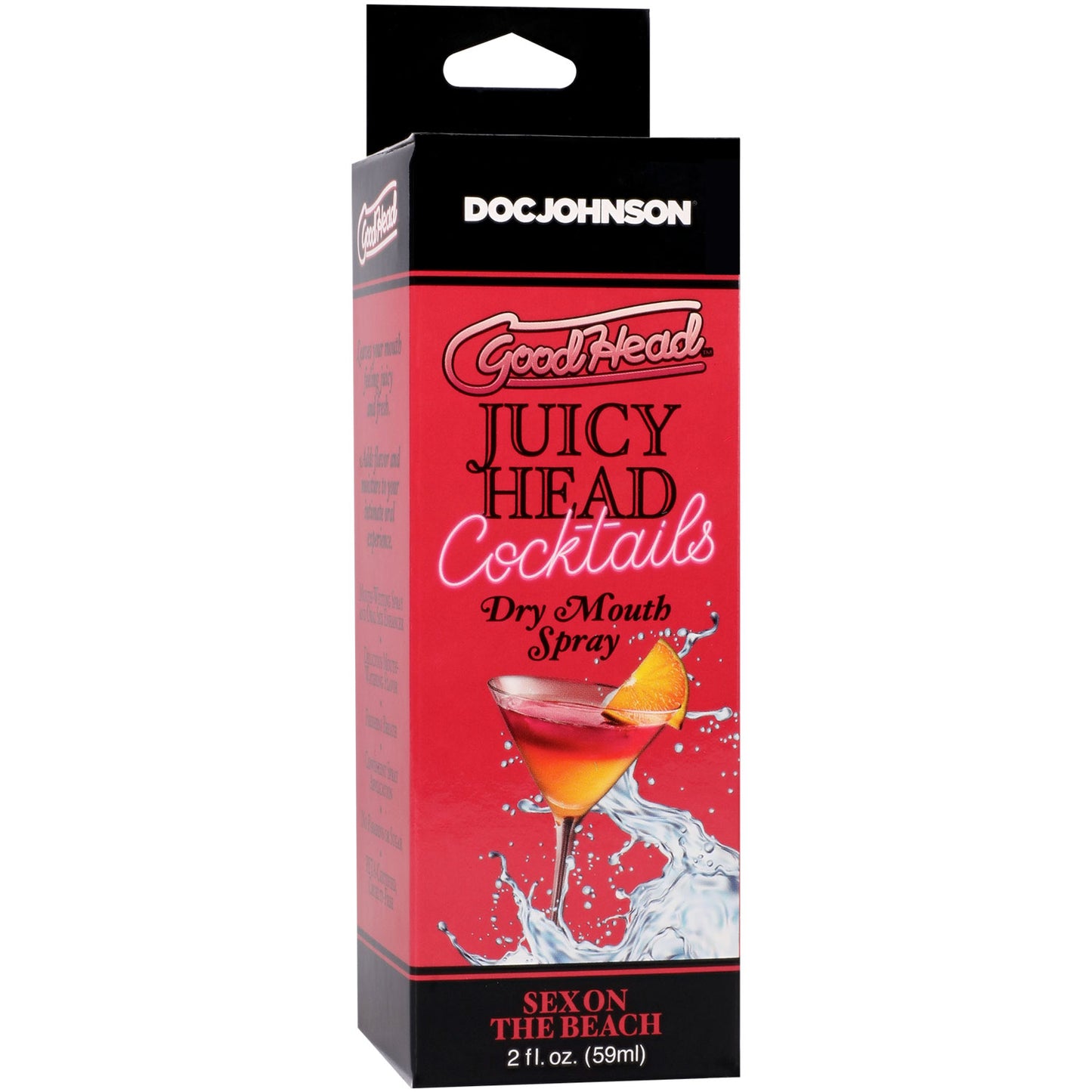 Goodhead - Juicy Head - Cocktails Dry Mouth Spray Sex on the Beach - 2oz