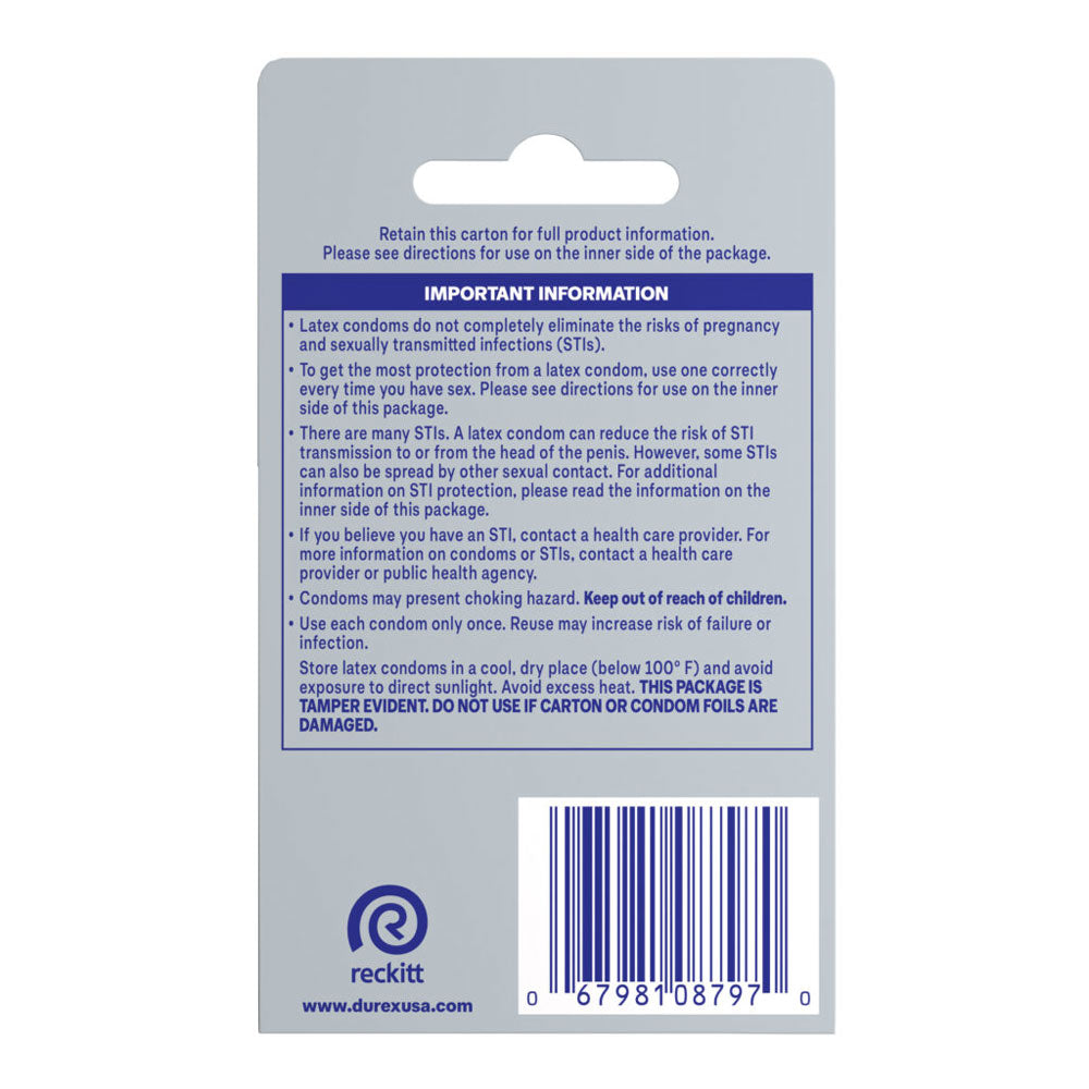 Durex Air Condom- 3 Pack