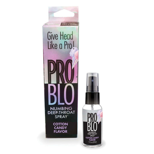 \"Pro Blo Throat Numbing Spray 1oz - Cotton Candy LG-BT525\"