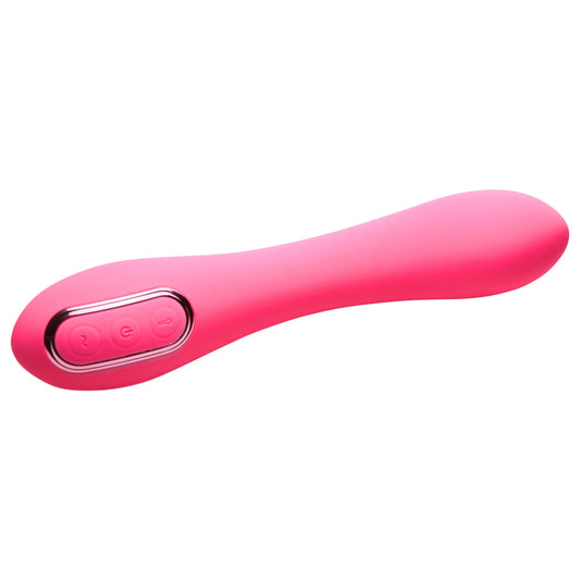 Extreme-G Inflating G-Spot Silicone Vibrator - Pink
