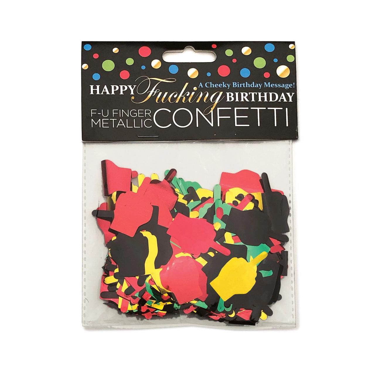 Happy Fucking Birthday Confetti