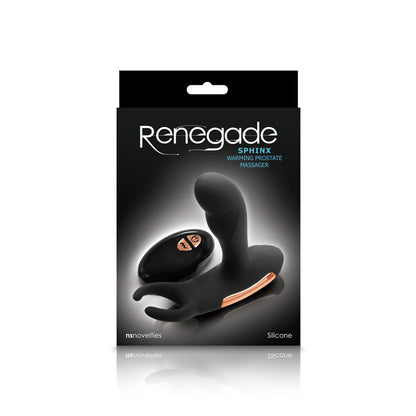 Renegade - Sphinx - Warming Prostate Massager - Black