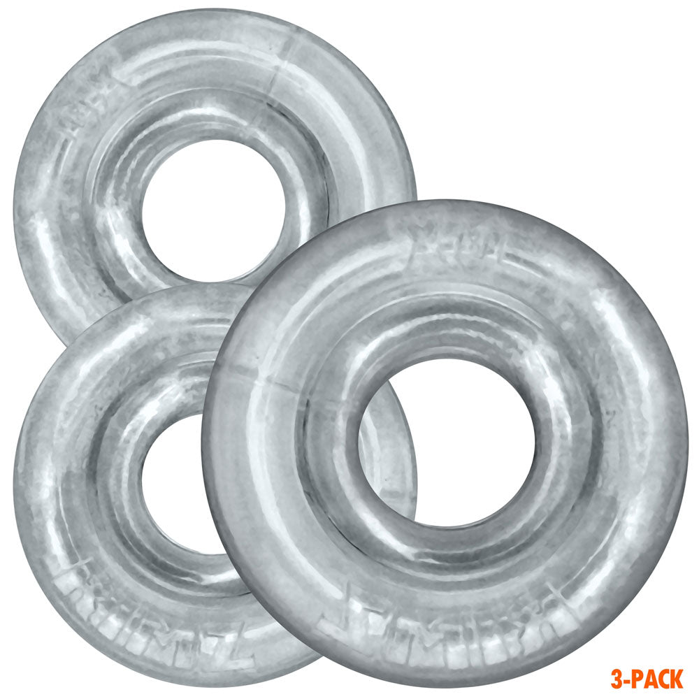 RimringzMulti Size 3 Pack- Clear OX-3206-CLR