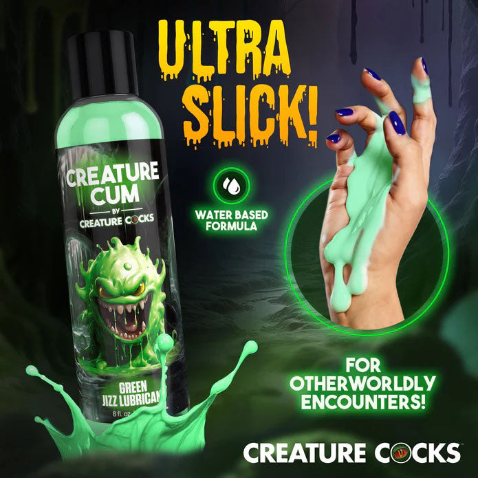 Creature Cum Green Water-Based Lubricant 8oz