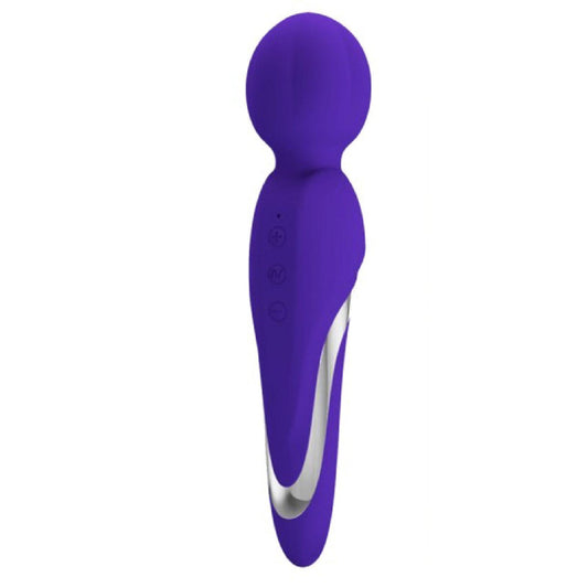 \"Walter Super Soft Silicone Wand - Violet BI-014622-3\"