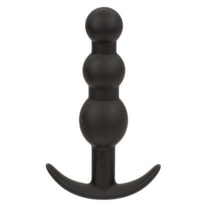 Boundless Vibrating Beaded Plug - Black SE2700532